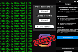 ig banning account mass report bot, negative content comment,auto commenting bot