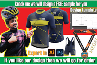 do custom cycling jersey design and cycling kits, medal, uniform, and pants