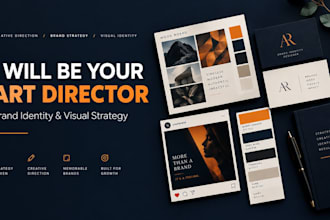 be your art director and brand identity designer