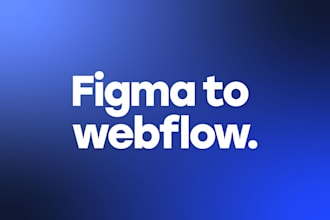 convert figma to webflow website with SEO optimization