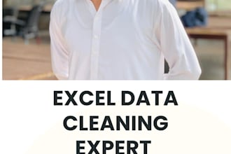 do excel data cleaning expert