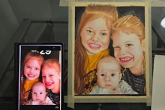 draw realistic portraits or digital illistrations