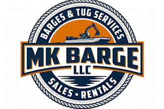 design a professional boat rental logo for your business