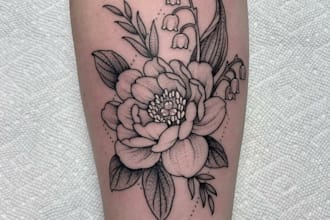 tattoo minimalist tattoo design custom tattoo art linework tattoo illustration