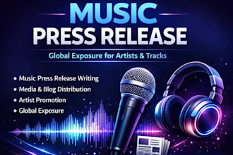 distribute and promote your music press release for global exposure