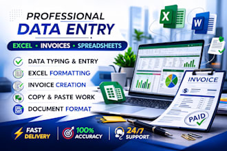 create professional excel invoices and custom spreadsheets