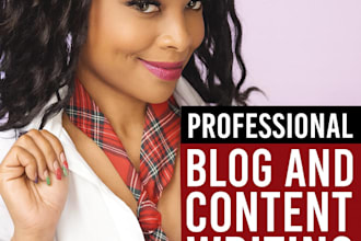 be your professional blog and content writer