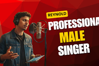 be your professional male singer rnb songwriter soulful pop rock song