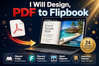 convert your pdf to flip page professionally with clickable links