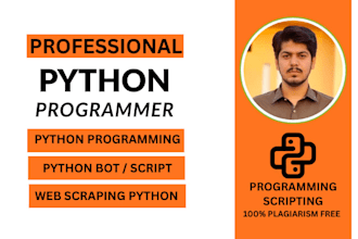 be your python programmer