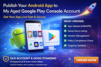 publish your app to my old google console account