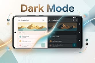 add dark mode and dynamic theming to your android app