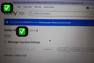 do ebay listing, product lister