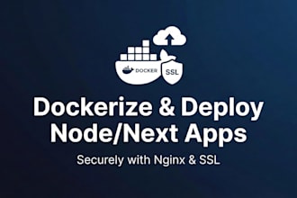 dockerize and deploy your app with nginx and SSL