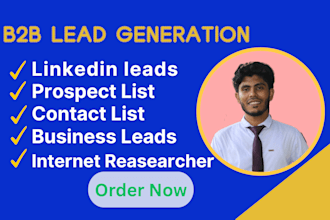 do contact list and prospect list building