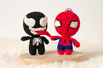 design a custom amigurumi pattern or crochet character