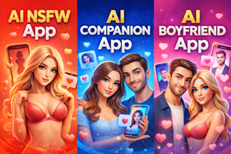 build ai nsfw app, ai companion app, boyfriend app, nsfw website, ai chatbot