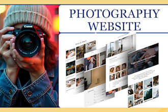 design photography website, pixieset website with portfolio wordpress website