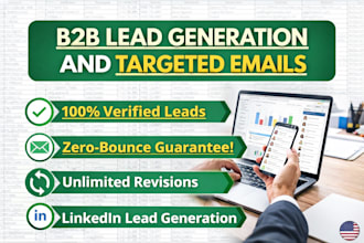 do b2b lead generation, email list building, scraping leads, b2b linkedin leads
