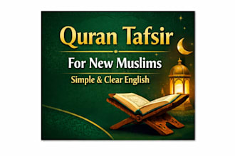 explain quran tafsir in simple english for new muslims