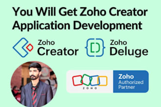 build custom zoho creator apps and automation using deluge