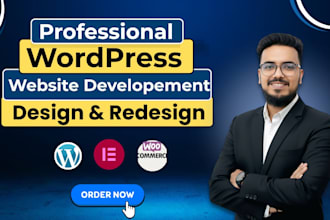 design wordpress e commerce store, redesigned website development