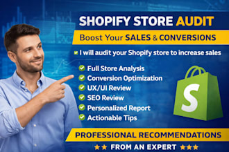do a professional shopify store audit and cro analysis