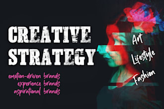 support your brand marketing as your creative strategist