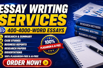 do 2000, 4000 words urgent essay, research, summary, reports, case study, ppt