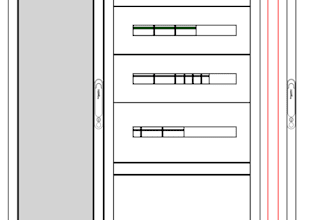 design lv electrical panel sld, boq using schneider i project and exteem