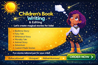 write or edit your children poem nursery rhymes and story