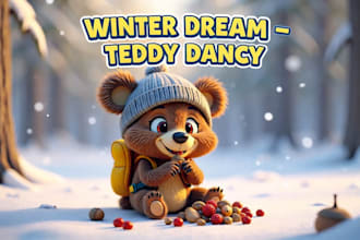 compose and animate a professional custom childrens song