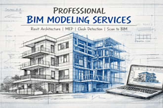 create accurate revit bim model from 2d drawings or pdf