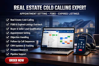 be your rockstar telemarketer real estate cold caller appointment setter