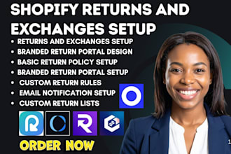 setup shopify returns and exchanges returngo parcelwill yanet return prime loop
