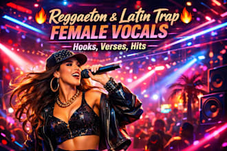 be your reggaeton and latin trap female vocalist