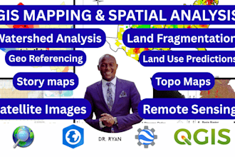do gis mapping, spatial analysis, georeference, custom digitize maps, arcgis pro