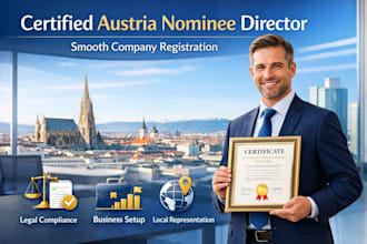 certified austria nominee director for smooth company registration