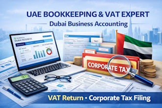 do uae bookkeeping vat return and corporate tax filing for dubai small business