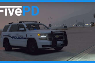 setup a full fivepd police rp server with custom departments