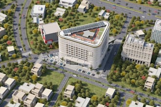 rezone urban design landscape,cgi building visualization,street layout,exterior