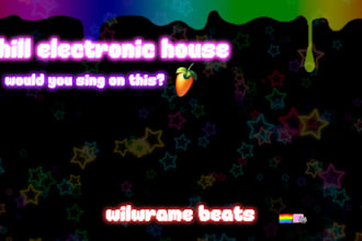 produce an electronic house beat for you