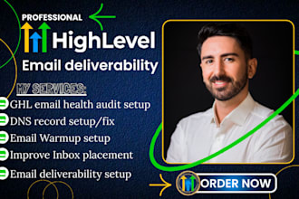 fix go high level email ghl email deliverability dns spam issues email warmup
