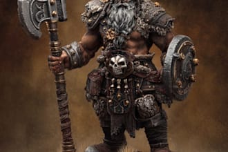 make paint your warhammer, dnd, tabletop, and custom models