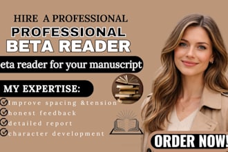 beta read your novel with detailed feedback, critique, and inline comments