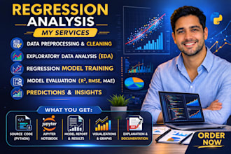 build accurate regression and sales forecasting models in python