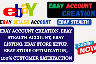 create a ebay seller account ebay account creation ebay listing ebay store setup