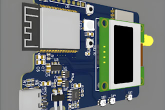 design iot connectivity pcb for wifi ble sensor devices with fabrication files