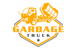design strong trash removal and disposal logo