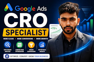 google ads cro conversion rate optimization for service business